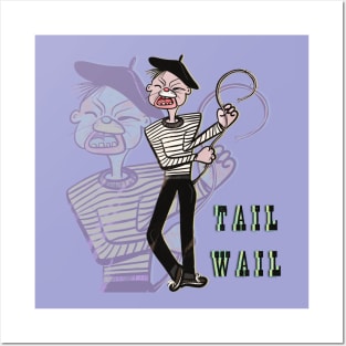 Tail Wail Posters and Art